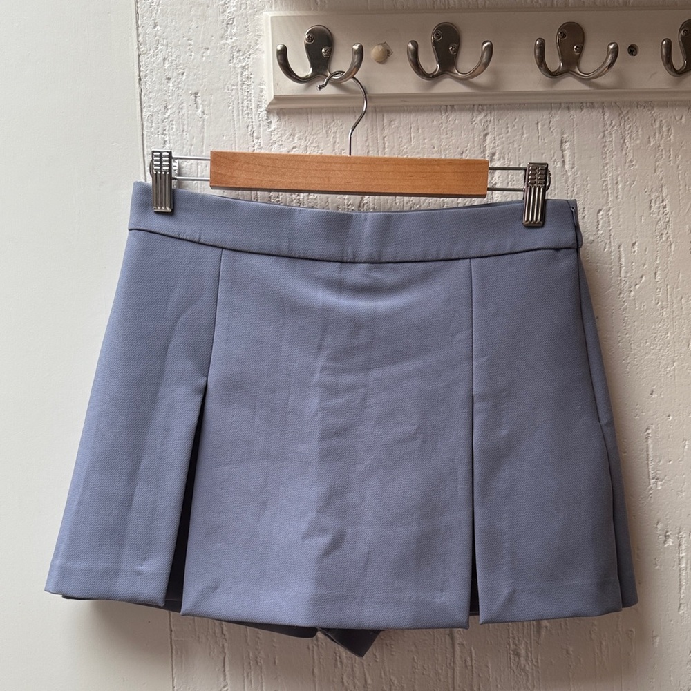 Zara Light Blue Skort